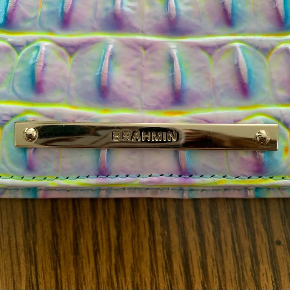 Brahmin Cotton Candy Ombre Melbourne Ady Wallet - Picture 7 of 10